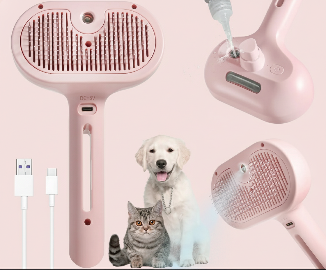 Pet Spray Hair Comb