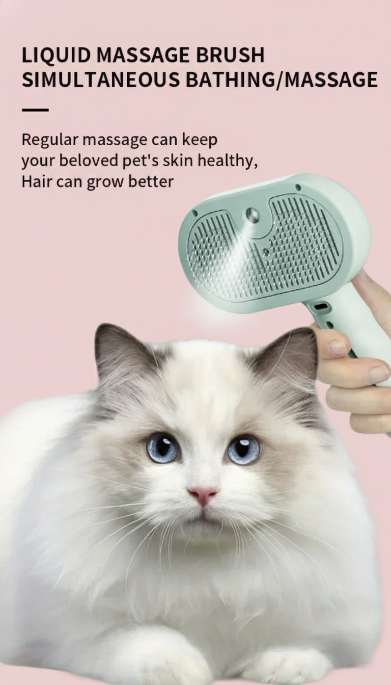 Pet Spray Hair Comb