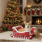 Merry Christmas Dog Bed