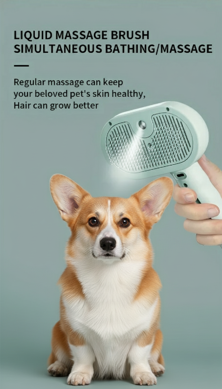 Pet Spray Hair Comb