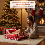 Merry Christmas Dog Bed