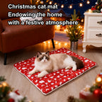 Christmas Thickened Pet Bed Mat
