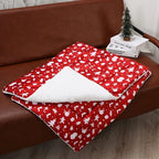 Christmas Thickened Pet Bed Mat